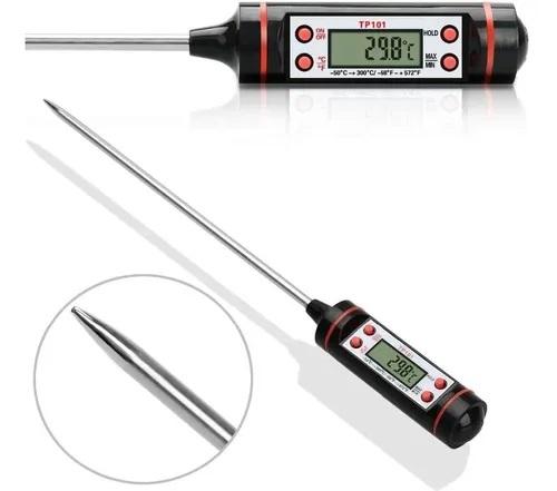 Promoción Termómetro Digital De Cocina Punzón Sonda Temperatura Comida - zaffary store