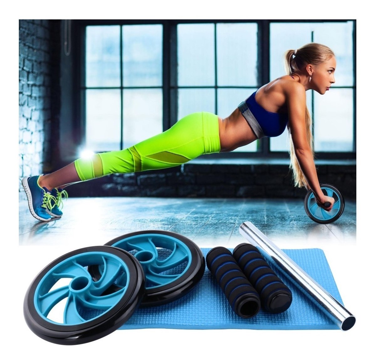 Rueda Ejercicios Abdominales - Rolo´s Home Gym – Venta de Artículos para  ejercicios y fitness